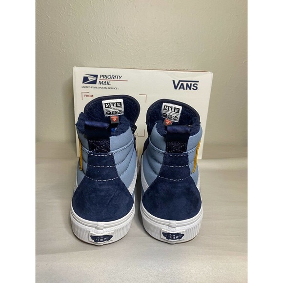 Vans Shoes Vans X Usps Sk8hi Mte Blue White Us Size 9 Mens Post